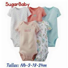 NWT Burt/'s Bees Infant 3-6 MONTHS Organic Cotton PINK Bodysuits 5-PACK