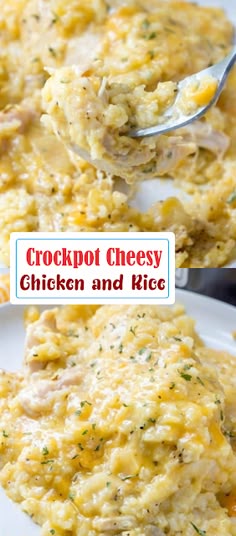 Crockpot Cheesy Chicken and Rice | Show You Recipes