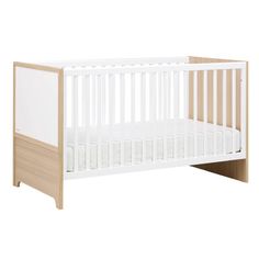 Lit bébé évolutif 70x140cm en bois Style Nordique Calvi par Kadolis ... Lit bébé évolutif 70x140cm en bois Style Nordique Calvi par Kadolis ...