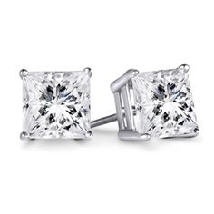 13 Best Diamond Earrings For In Los Angeles Images On Pinterest G Set Princess Cut Diamond Stud Earrings