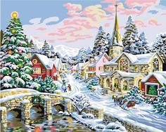 Golden Maple DIY Pre-Printed Canvas Oil Painting Gift Adults Kids Paint Number Kits Home Decorations Victoria Harbor 16*20 inch Golden Maple DIY Pre-Printed Canvas Oil Painting Gift Adults Kids Paint Number Kits Home Decorations Victoria Harbor 16*20 inch