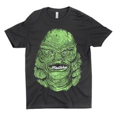 Pop Art Creature from the Black Lagoon Gill-man 8x10 print upcycled Vintage Dictionary Classic Horror Gift for Horror Fan Gothic Home Decor