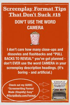 26 best screenplay format images on pinterest handwriting ideas