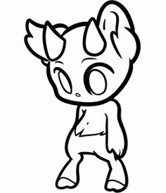 how to draw a faun for kids fantasy for kids