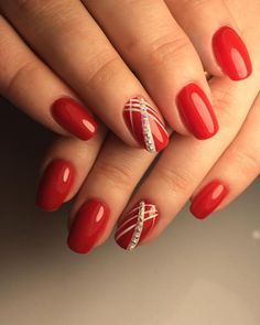 140 Red Nail Art Designs 2018 Cute Nail Art Ideas For A Red