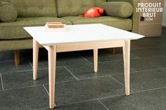 Les 30+ meilleures images de Tables Basses d'inspiration Petite table basse Möka Ligne épurée | pib