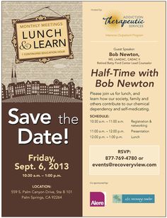 lunch learn invitation template flyer invite business templates addiction email therapeutic services marketing tools wording mom room blogging invitations sept