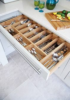 50 Projects You Can Do Yourself To Update Your Kitchen Divider Nice Large Drawers Hold All Cutlery And Utensils