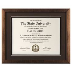 11 x 14 Without mat Ellie /& Saige 8.5 x 11 Stylish Cream and Gold Wooden Diploma//Degree//Certificate//Document Frame with White and Gold-Trimmed Mat and Matching 5 x 7 Picture Frame