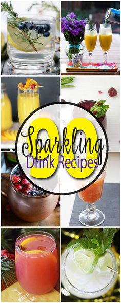 228 Best Easy Party Drink Recipes Images On Pinterest In 2018 Over 90 Sparkling Drink Recipes For Any And Every Celebration Perfect A Party Weddings Baby Showers Holidays Event Or