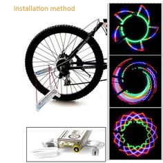 LED Bicycle Motorcycle Car Bike Tyre Tire Valve Hot Wheels Redlines Colorful CA