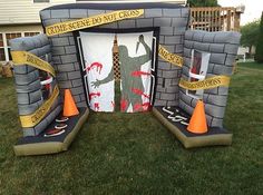 airblown inflatable crime scene lightshow archway halloween yard decoration - Inflatable Halloween Yard Decorations airblown inflatable crime scene lightshow archway halloween yard decoration - Inflatable Halloween Yard Decorations