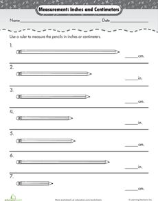 measurement in inches