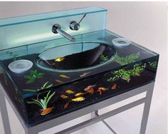 26 Best Craziest Fish Tanks Ever Images Aquarium Design Coolest Fish Tank Ever Lave Main Bathroom Funny Sinks