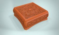 CNC 3D model in STL format ArtCAM 225 caja scatola doboz box