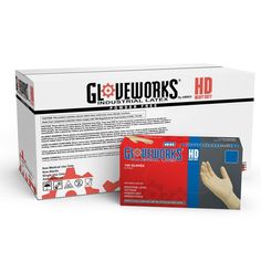 HeavyDuty Household Industrial Gardening BLACK Rubber Latex Gloves Size 8 Medium