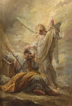 "El sueño de san José", Vicente López Portaña, 1791-1792