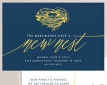address change announcement cards