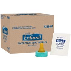 Lot of 20x Enfamil Standard Flow Soft Nipples Latex-Free /& BPA Free