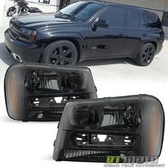 Crash Parts Plus Black Grille Embly For 2002 2005 Chevrolet With Confident Return Ease