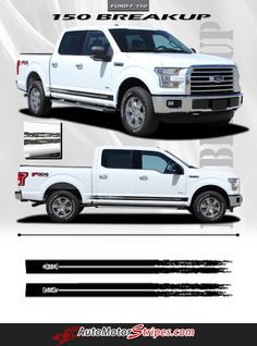 2009-2017 Ford F-150 Center Stripe Kit