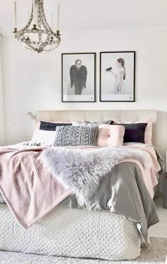 Get your bedroom decor summer ready with blush pink and grey Bedrooms, Bedroom, Bedroom Décor, Bedroom Decor, Bedroom Makeover, Bedroom Design, Bedroom Interior