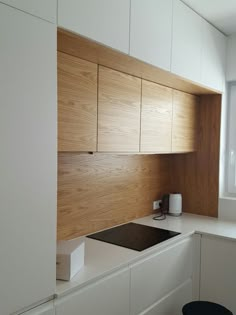 White and wood ! Home Interior Design, Kitchen Remodel, Home Decor Kitchen, Best Kitchen Designs