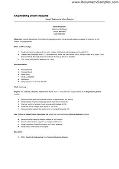 resume formats for college students