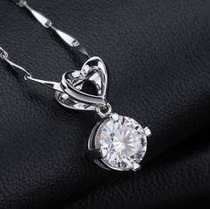 0.39 Ct Marquise /& Round Cut Simulated Diamond Halo Pendant With 18 Chain 14K White Gold Plated