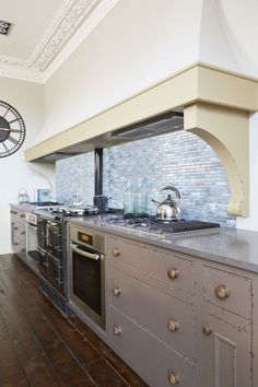 french style - traditional kitchen aga stone range hood, kitchen french style - traditional kitchen aga stone range hood, kitchen