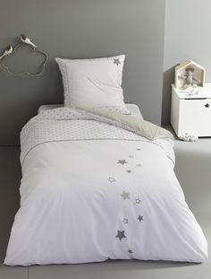 CALANQUES Lot de 2 taies d'oreiller en coton blanc capelan 65x65cm CALANQUES Lot de 2 taies d'oreiller en coton blanc capelan 65x65cm
