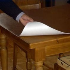 Picnic Brown Planche De Bois Rustique En Bois en Plastique Pvc Vinyle Table Chiffon Protecteur