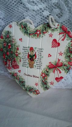 9 Best Christmas decoupage ideas images