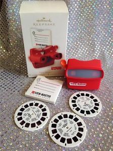 310 Best Christmas Tree Ornaments Images On Pinterest Hallmark 2008 Hallmark Ornament Fisher Price View Master 3 Twas The Night Picture Reels Disney Ornaments
