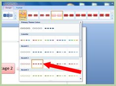 how to make a timeline in microsoft word 2010