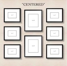 Frame Wall spiral gallery wall layout tip: start with placing the center Frame Wall spiral gallery wall layout tip: start with placing the center