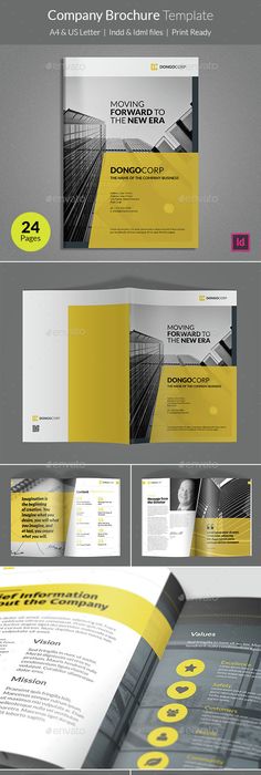Architecture Brochure Brochures, Brochure template and Architecture