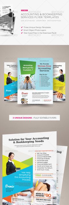 bookkeeping services flyer