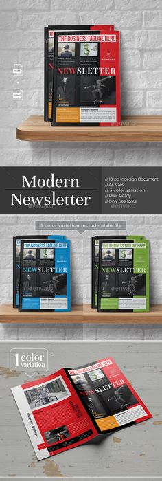 newsletter template indesign indd newsletter template pinterest