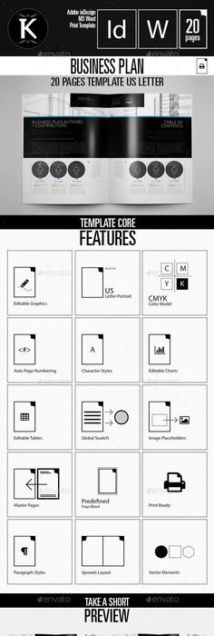 100 Pages Business Plan Template A4 v1 Fully Editable In Design - business plans template 100 Pages Business Plan Template A4 v1 Fully Editable In Design - business plans template
