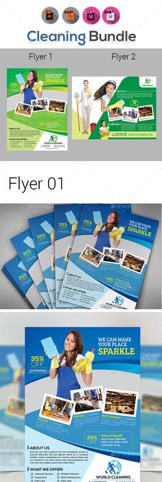 cleaning services flyers