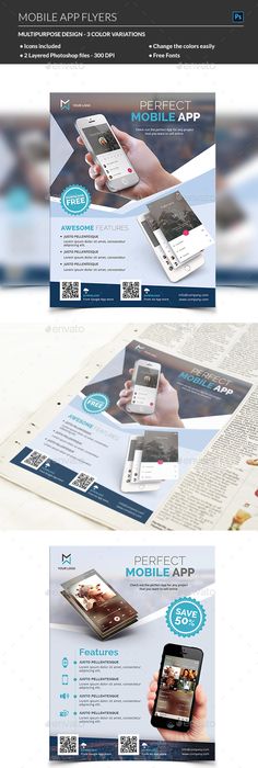 mobile app flyer mobile applications flyer template and mobile app free flyer templates for android