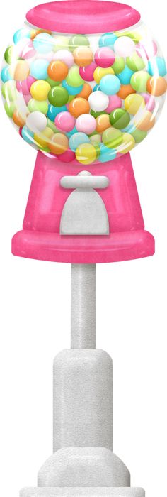 5 Spiral Spin N Drop Gumball Machine