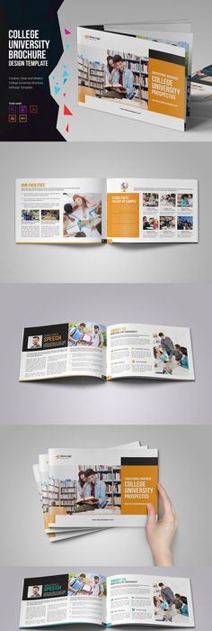 eFinance Brochure Template Pack Brochure template, Brochures and