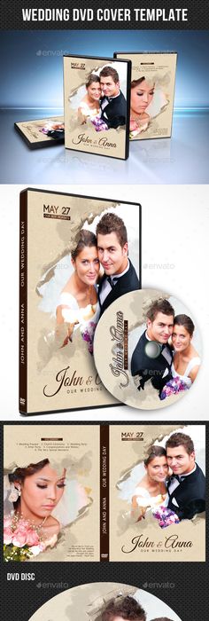 wedding dvd templates