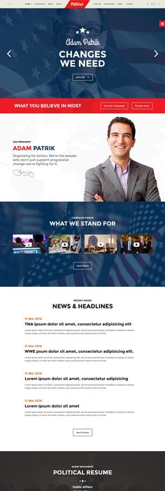 liberty your political wordpress theme liberty wordpress and wordpress political theme