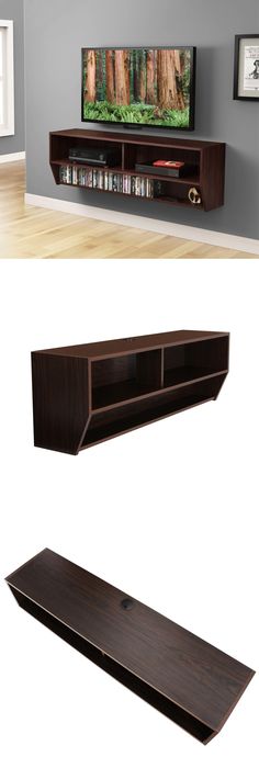 Broadway Altus Plus Black 58-inch Floating TV Stand | Floating tv ... Broadway Altus Plus Black 58-inch Floating TV Stand | Floating tv ...