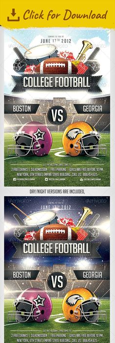 free super bowl flyers templates