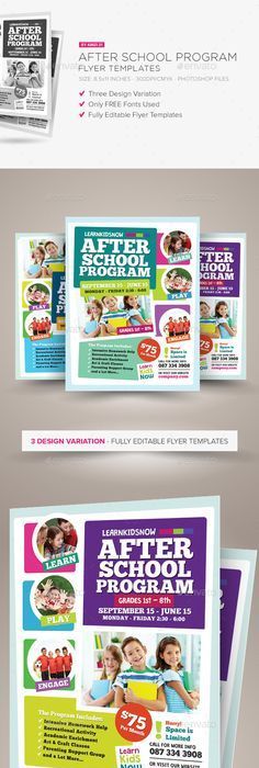 junior school promotion flyers vol 02 promotion school and brochures after school flyers template