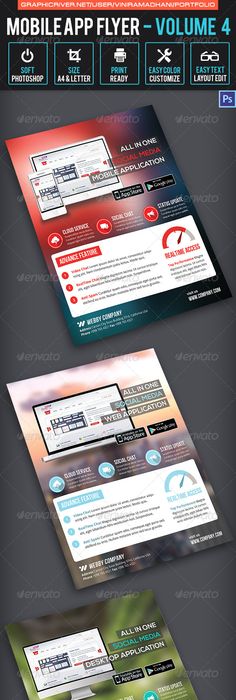 mobile app promotion flyer mobile app print templates and flyer all flyers app